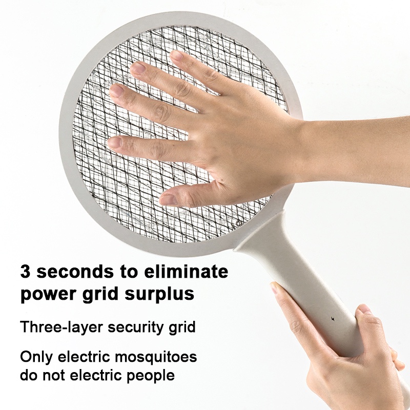 ES-25/26 Mosquito Swatter Mosquito Killer 2 in 1 LED | Electric LED Mosquito Swatter 2 in 1 | Raket Nyamuk 2 in 1 | Perangkap Nyamuk lampu LED