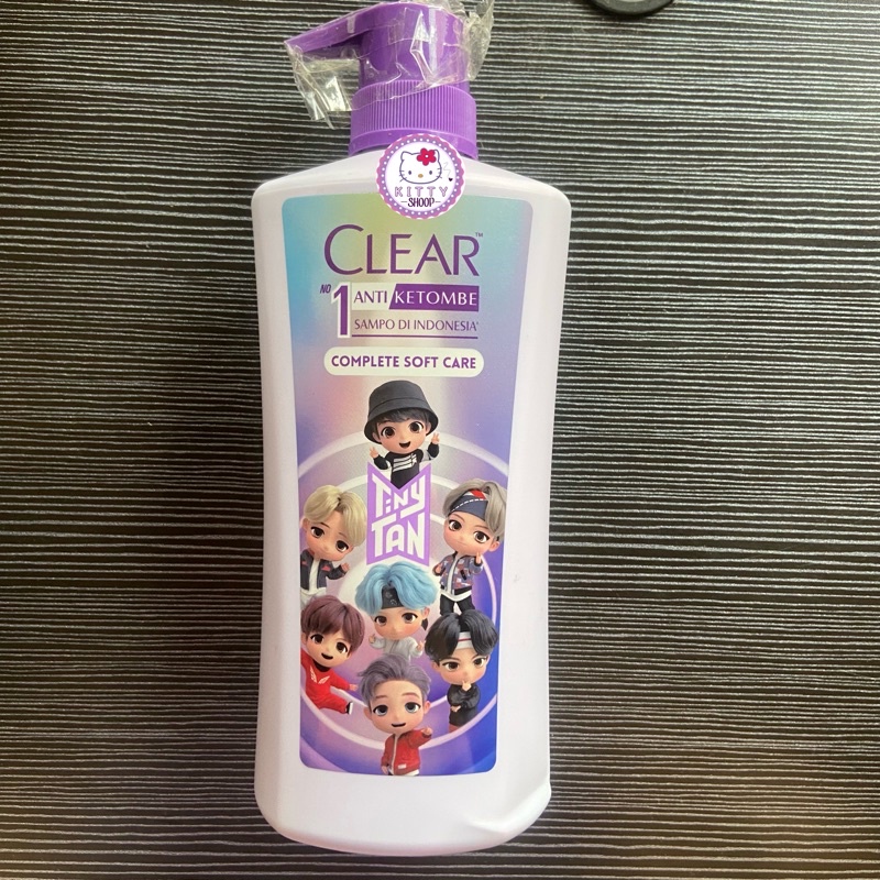 Clear Shampoo Anti Ketombe Complete Soft Care TinyTAN Special Edition 660ml
