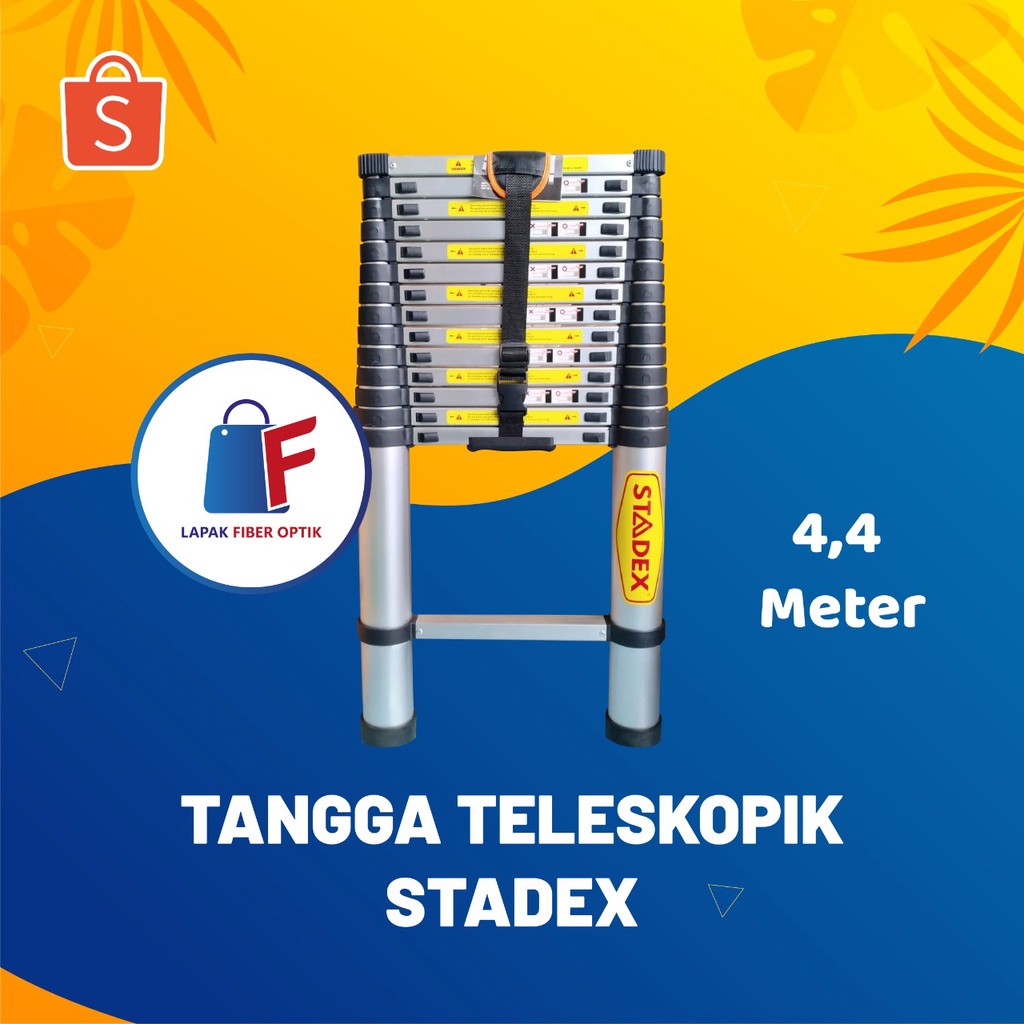 Tangga Teleskopik Stadex 5,2 METER DAN 6,3 METER