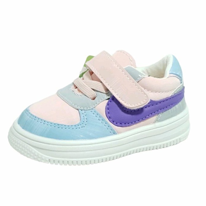 Juragan Junior [COD] Sepatu  KERRY Anak Non LED Anak Perempuan Dan Laki Laki Import Size 16-20