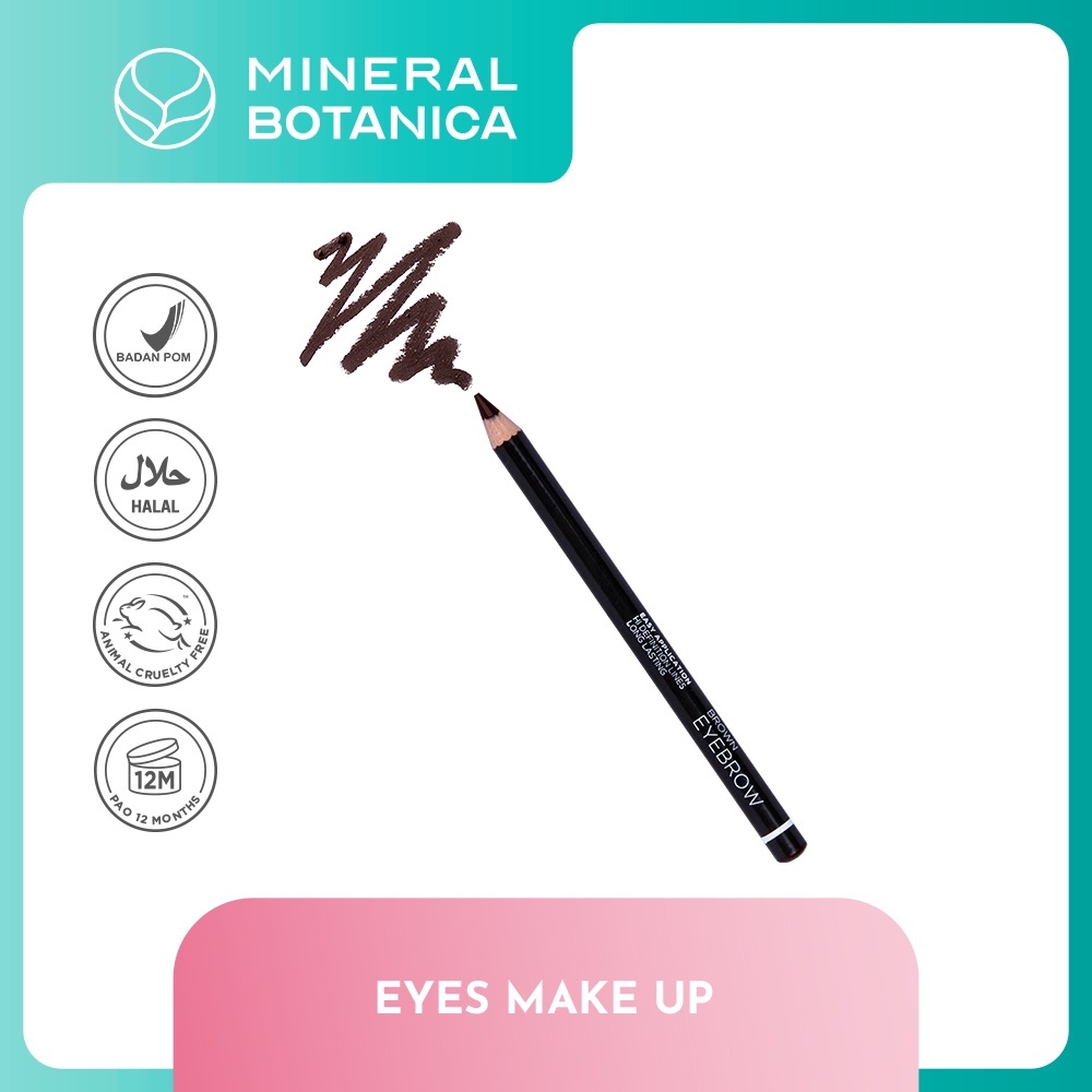 ★ BB ★ Mineral Botanica Eyebrow Pencil - Brown 1,2g