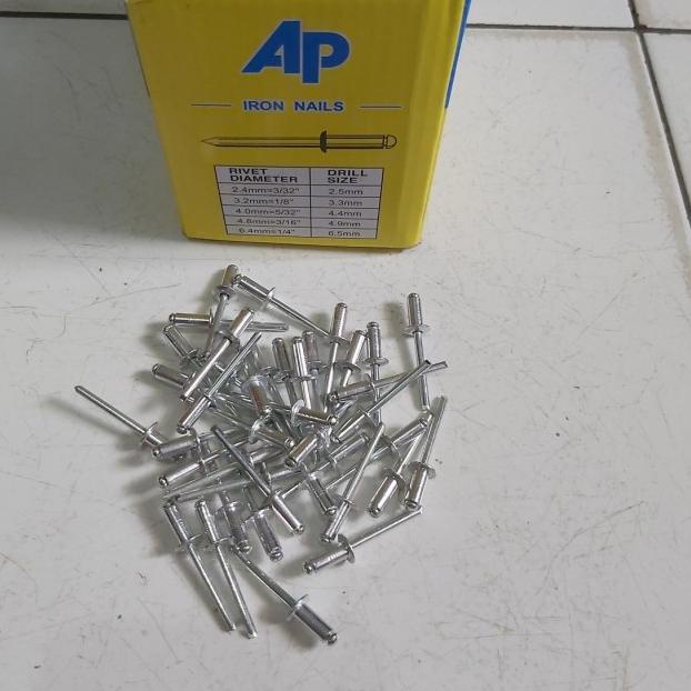 paku rivet 4x11 AP / paku rivet #540 Ap