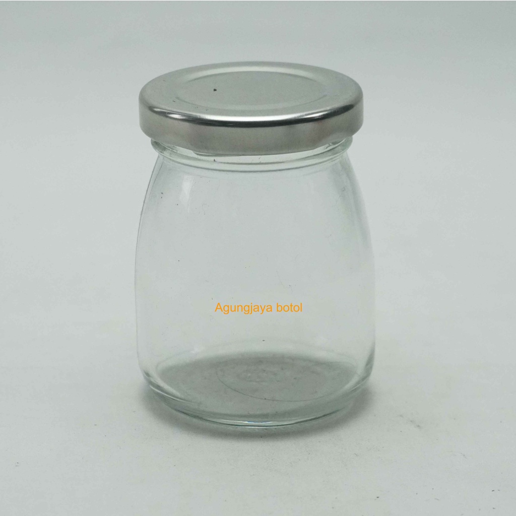 Toples 100 ml Puding Clear / Jar Kaca / Toples Kaca / Jar Selai / Toples Madu / Toples Mpasi / Jar K