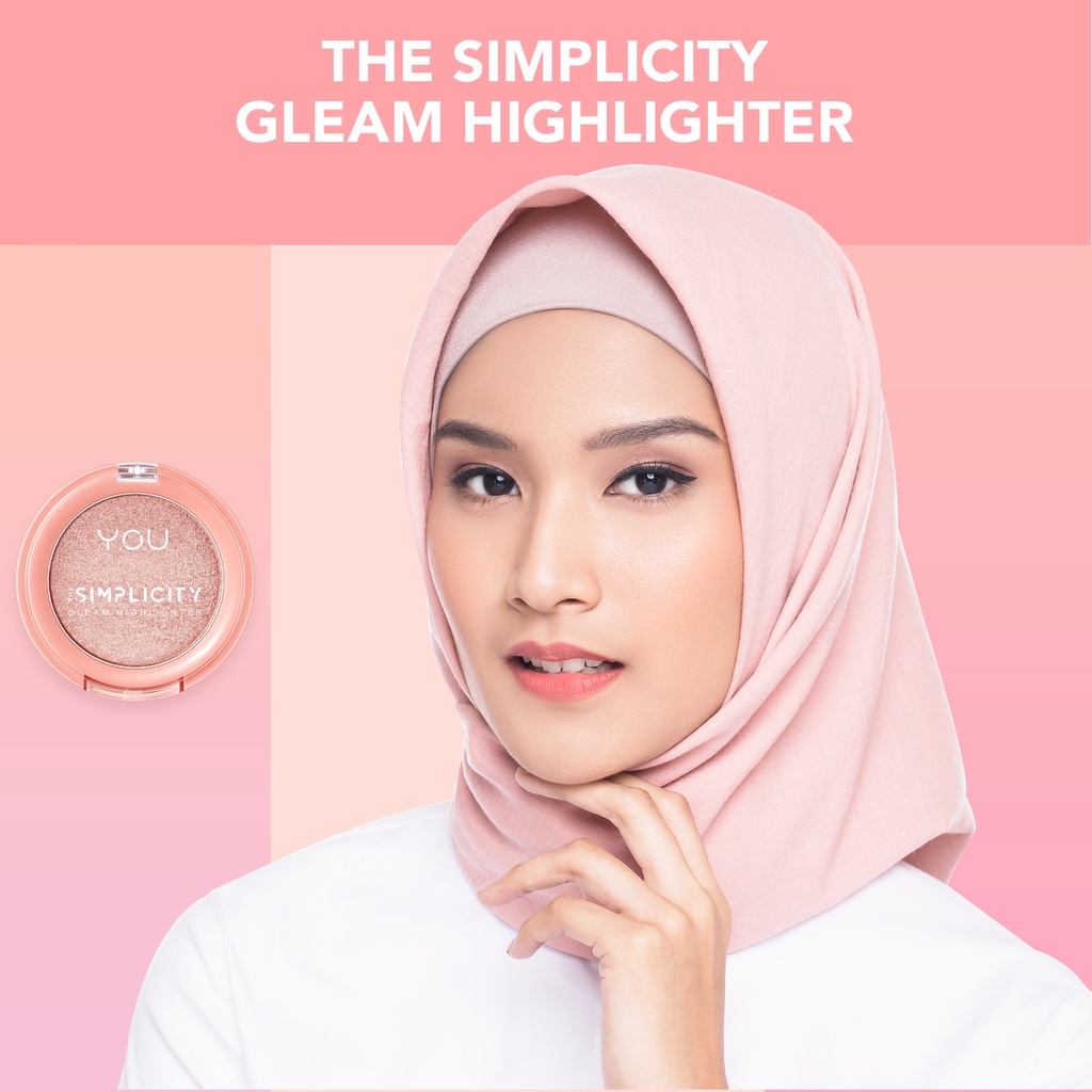 yOU  The Simplicity Gleam Highlighter 3.5g (100% Original)