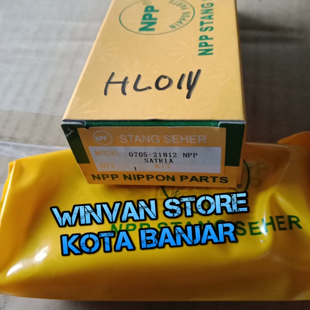 STANG SEHER SATRIA 2 TAK HIU LUMBA KOTAK