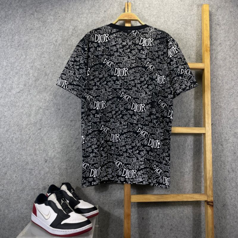 KAOS T-SHIRT CHRISTIAN DI0R FULLTAG &amp; LEBEL HIGHT QUALITY