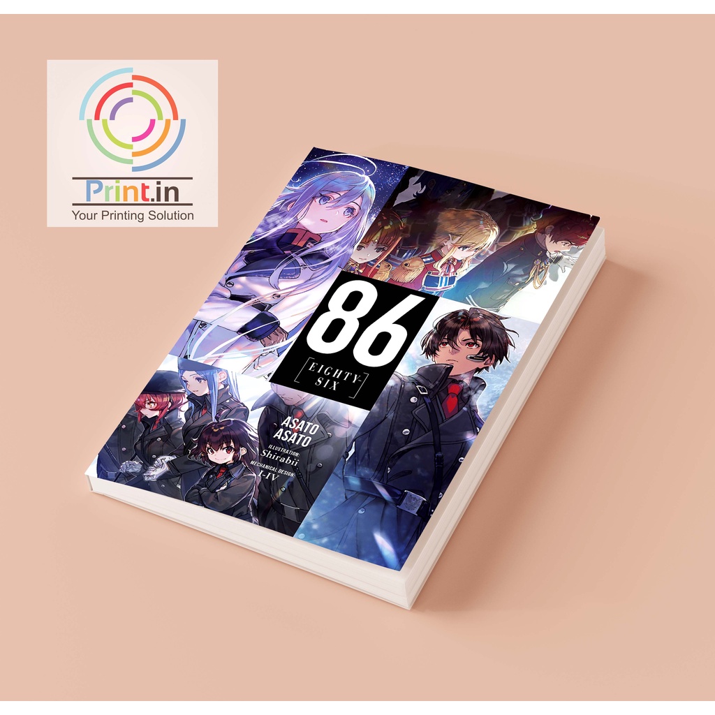 Notebook Anime 86 Eighty Six Motif 1 Softcover