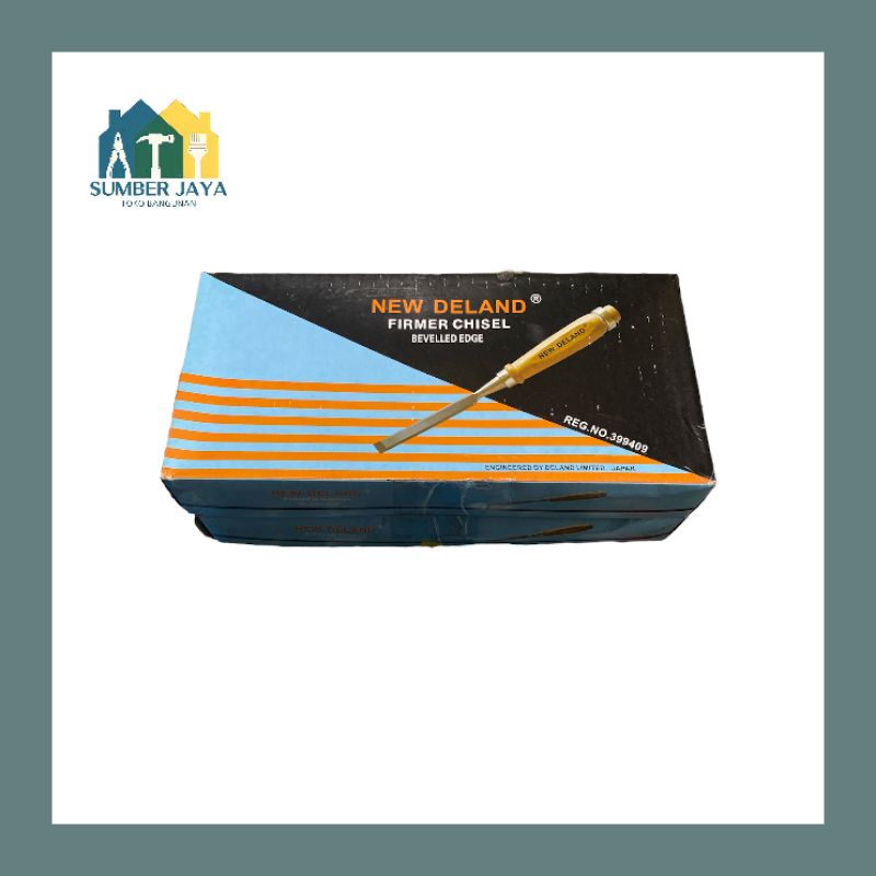 Tatah Kayu / Pahat Kayu / Tatah Kayu Merk New Deland / Ukuran 1 1/4"