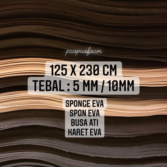 Spon Eva 5mm 10mm / Busa Ati / Sponge Sandal / Karet Eva Matt