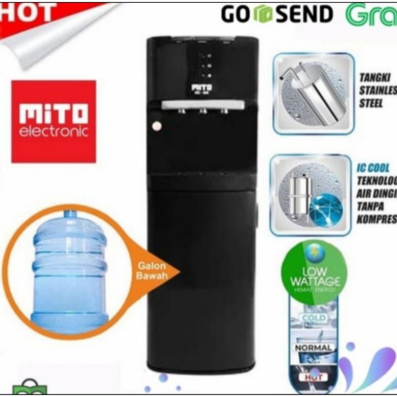 [ Packing Kayu ] Mito MD666 MD777 Water Dispenser MD 777 Galon Bawah MD 666