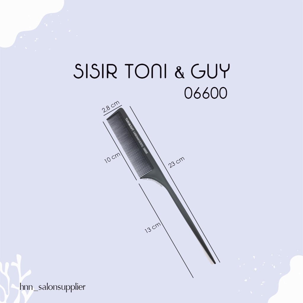 Sisir Potong Rambut Professional Salon Barbershop Toni and Guy 06600