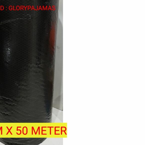 

Bubble wrap roll - HITAM/60CMX50M