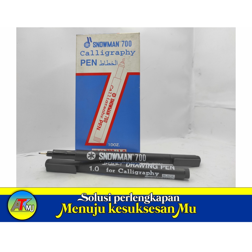 

Snowman Calligraphy Pen / Pena Kali grafi snowman harga satuan