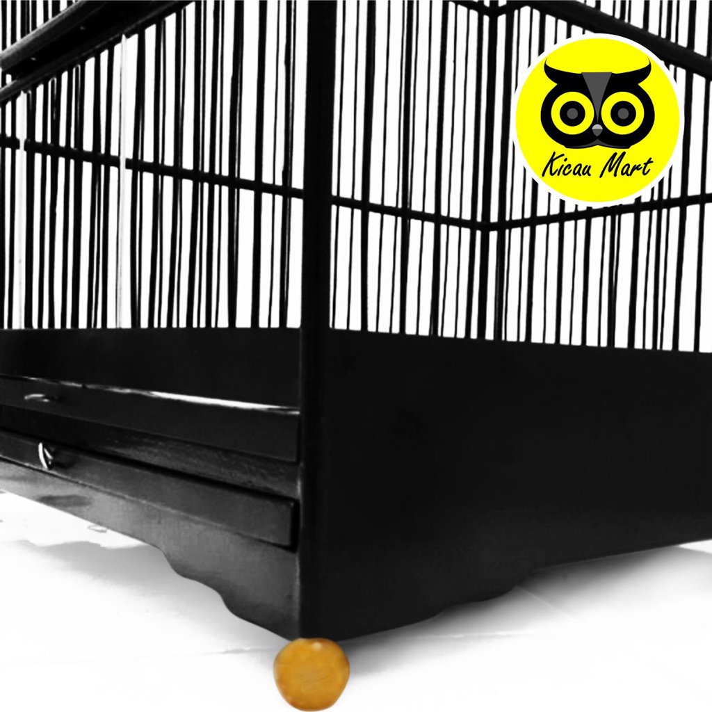 MUTE KAYU KAKI TEBOK SANGKAR BURUNG AKSESORIS KANDANG LOVEBIRD MURAI PLECI BRANJANGAN MUTEKA