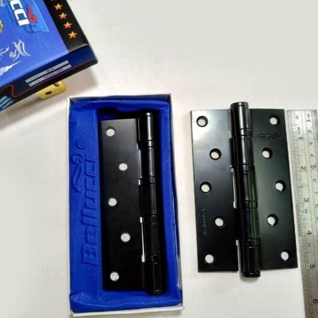 engsel pintu belluci 5" inch/ engsel blc black/ hinger/ engsel jendela