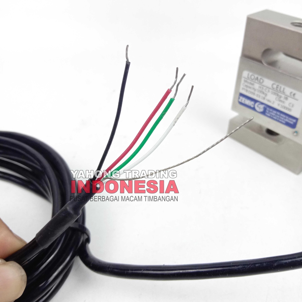 Load Cell ZEMIC H3 C3 25kg Tipe S Loadcell Sensor Berat Timbangan Digital