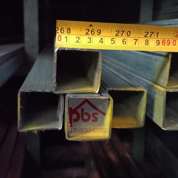 Hollow Besi / Holo HITAM 40x40 BC (35x35) (1mm 1.2mm 1.4mm 1.6mm 1.8) - 1.0 mm