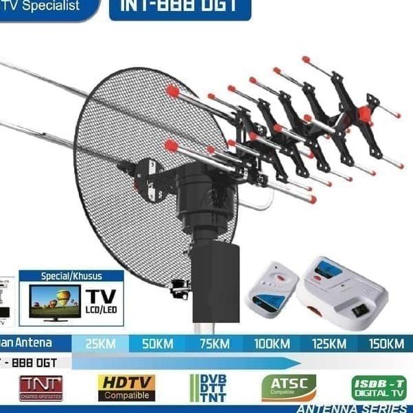 ANTENA TV DIGITAL REMOT INTRA INT 888 DGT ANTENA LUAR ANTENA TV REMOT