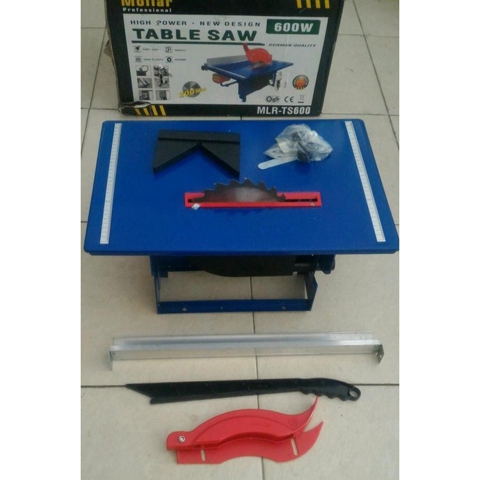 Mollar 8" (200Mm) Table Saw - Mesin Gergaji Meja Dorong Best Storsilfia