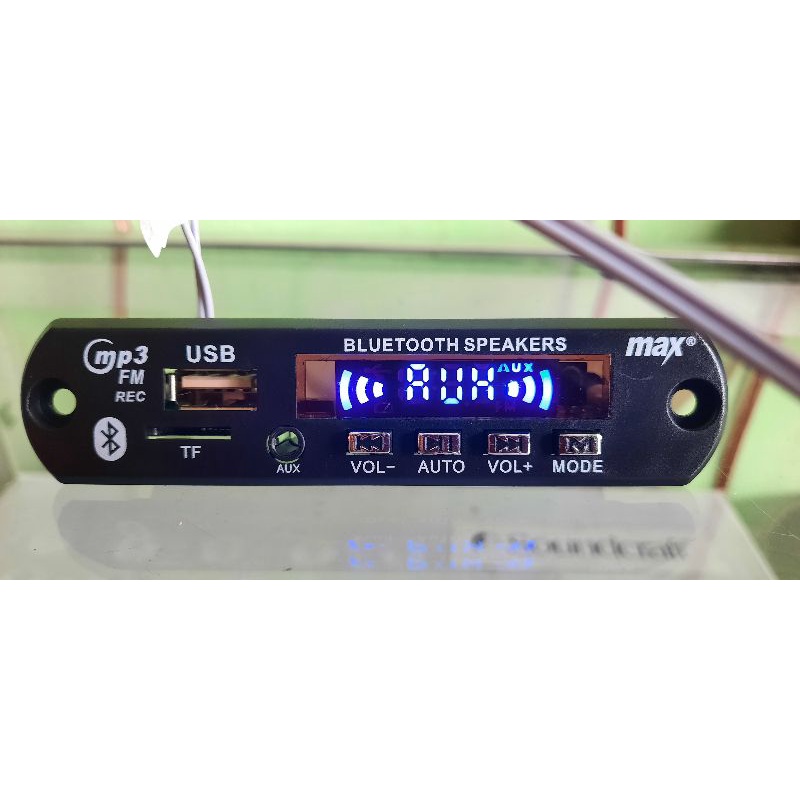 MODUL MP3 BLUETOOTH MAX volt 5v-12v