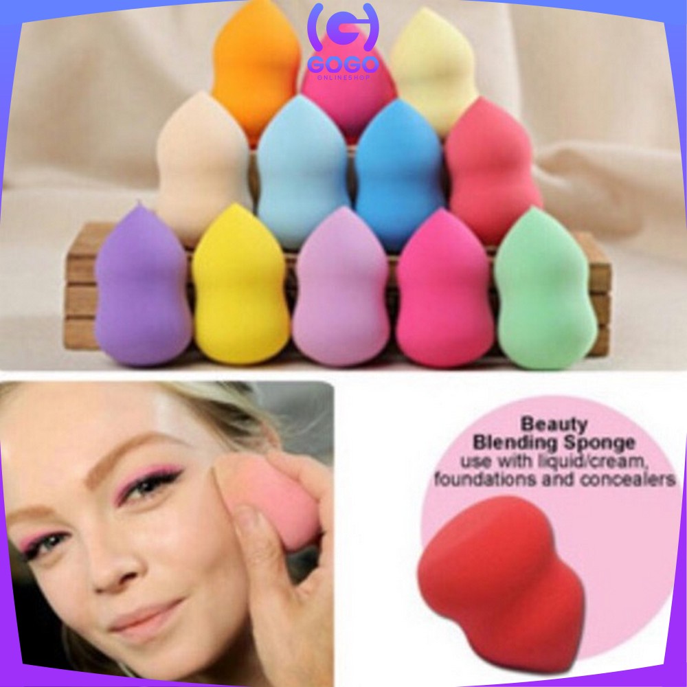 GOGO-K26-27 Spons Makeup Beauty Blender / Sponge Make Up Spons Bedak Spon Muka / Alat Kosmetik