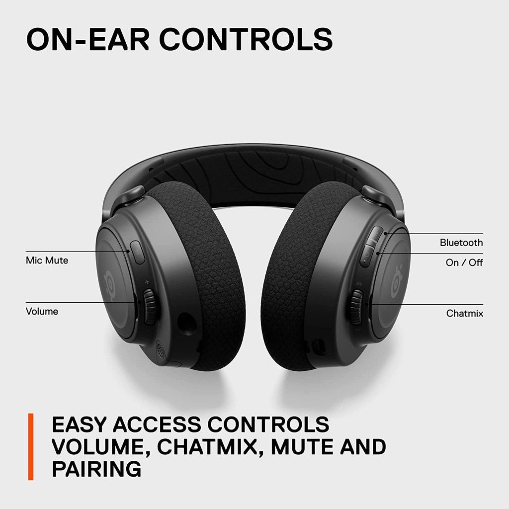 Headset Steelseries Arctis Nova 7 Wireless | 2.4GHz &amp; Bluetooth Gaming
