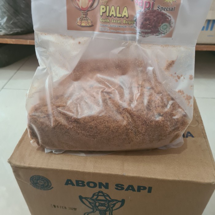 

Abon sapi piala 1 kg