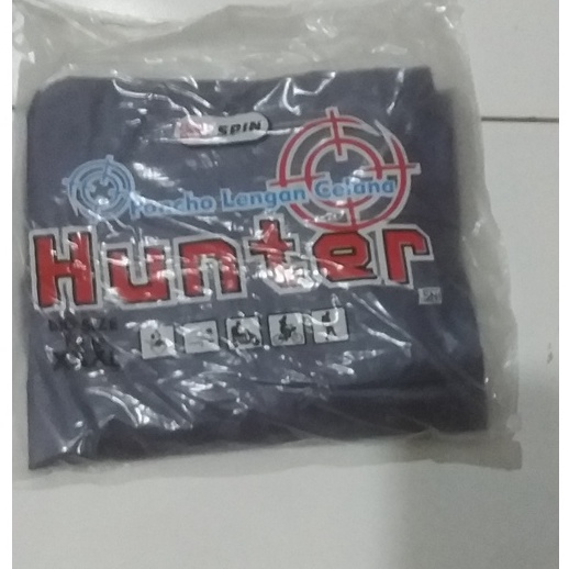 JAS HUJAN JAKET CELANA HUNTER XXXL UKURAN JUMBO