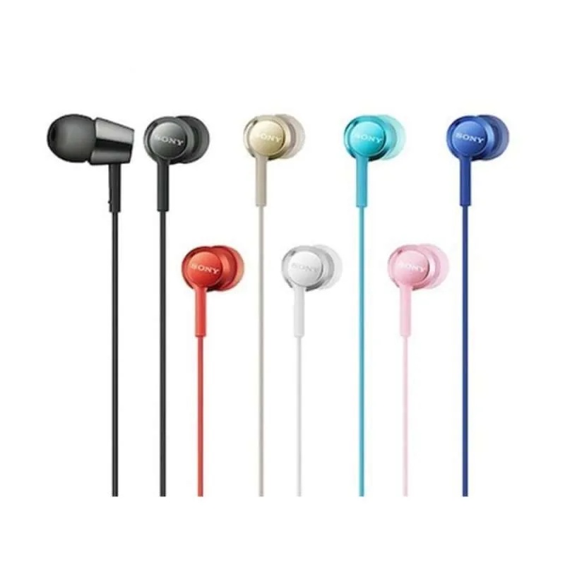 Earphone Sony MDR-EX155AP with mic garansi resmi original Headset