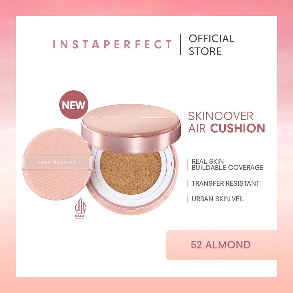 wardah Instaperfect Skincover Air Cushion SPF 50 PA++++