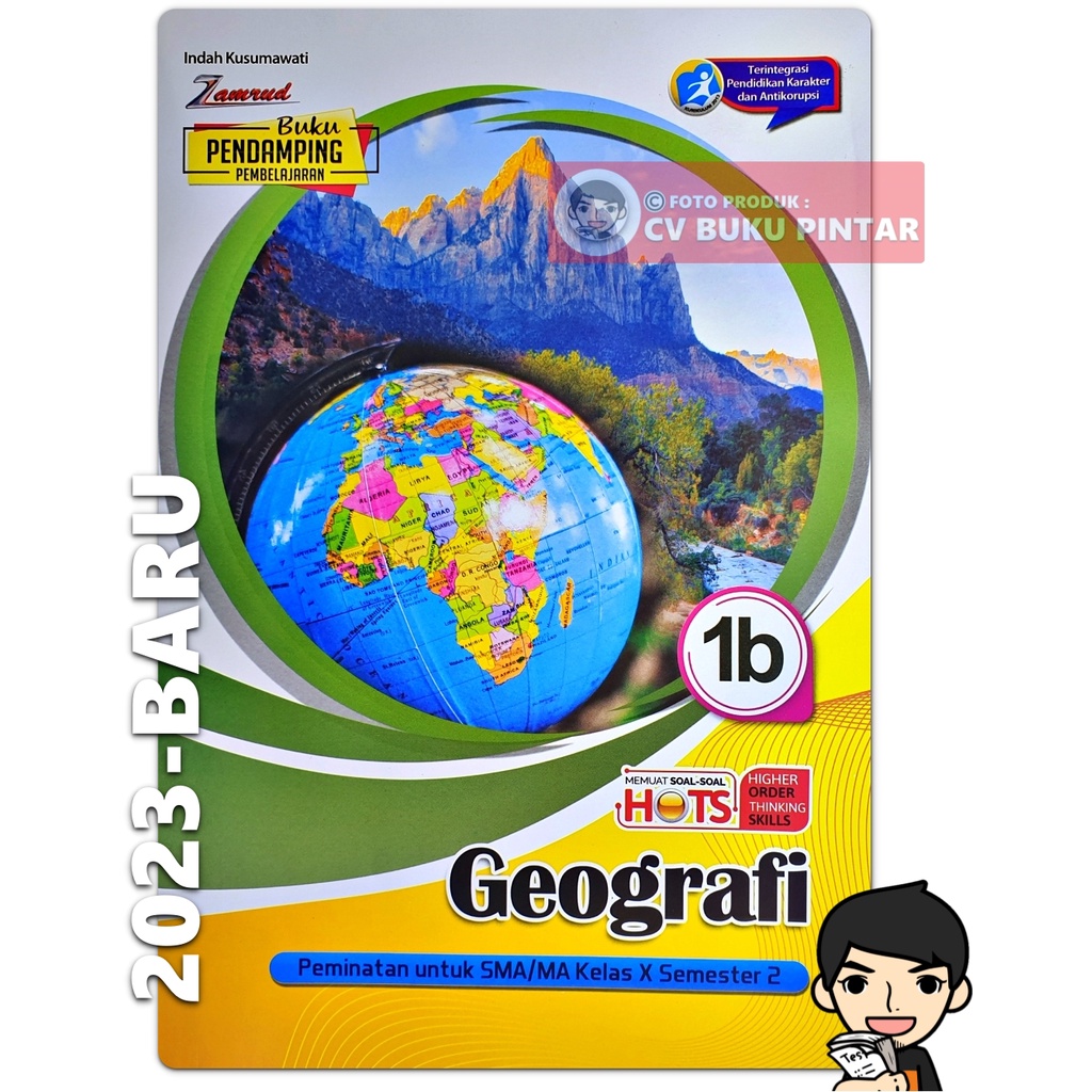 LKS GEOGRAFI SMA/ MA KELAS X 10 SEMESTER 2 2023 BARU | Zamrud