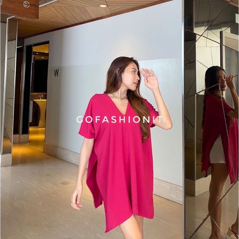 TOP LONG SQUARE // NAGITA TOP LONG SQUARE CRINKLE AIRFLOW PREMIUM // TUNIK OVERSIZE