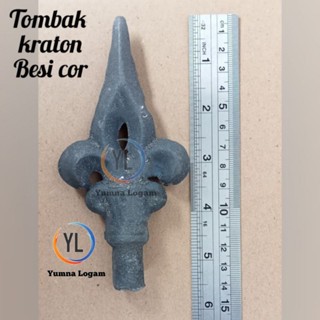 Jual Tombak kraton Besi Cor Ornamen Pagar Besi | Shopee Indonesia