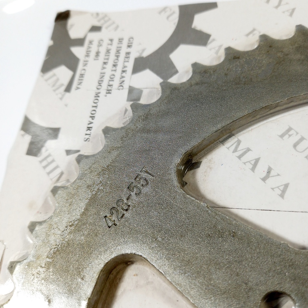 GEAR GIR BELAKANG 55T F1ZR VEGA JUPITER RXK RXS GEAR 55T F1ZR HIGH QUALITY FUSHIMAYA