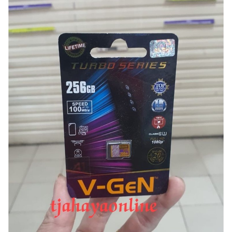 MicroSD VGen Turbo 256GB Class 10 Memory Card Original