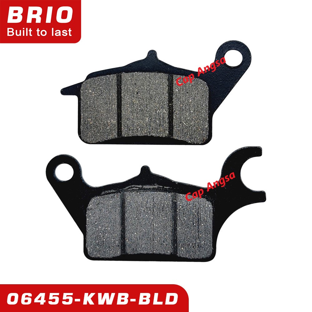 BRIO FRONT BRAKE PAD KAMPAS REM DEPAN DISC DISPED REM 1dus 20pc BLADE REVO SUPRA X SONIC NEW 06455 KWB