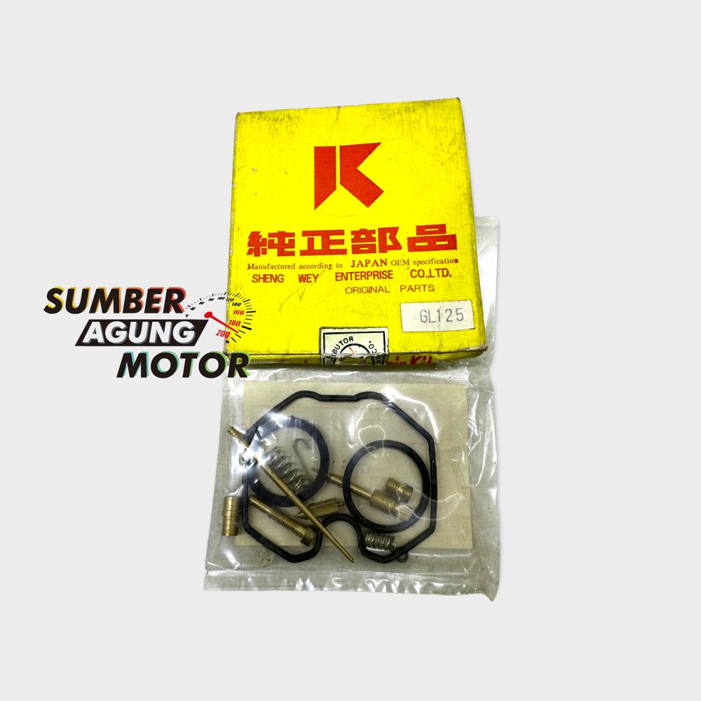 REPAIRKIT KARBURATOR KARBU HONDA GL125 GL125 GLK GL K GL 100 SHENGWEY SHENG WEY NOS