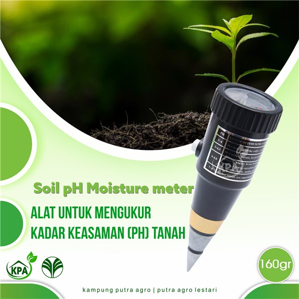 Alat Ukur Keasaman Tanah - PH Tanah - SOIL PH MOISTURE METER