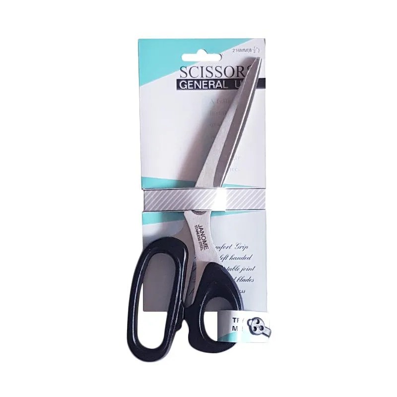

Gunting Bahan Kain Janome Size 216mm Stainless Steel 8 1/2 Inch