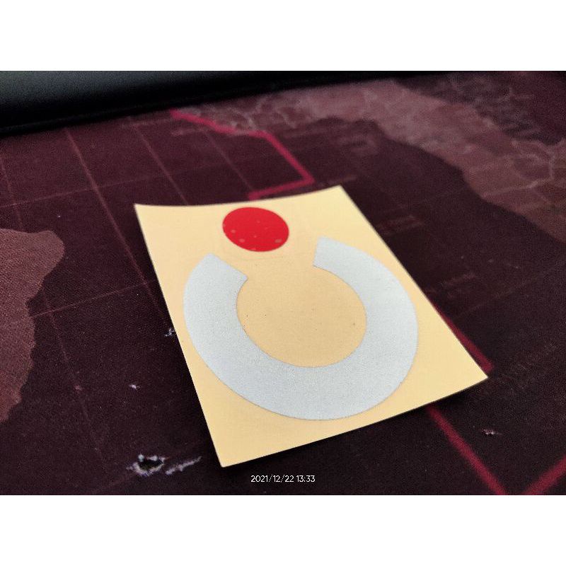 sticker cutting sticker maiyah CAK NUN bahan reflektif menyala