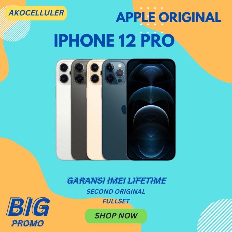 Jual iPhone 12 pro 128 gb ex digimap | Shopee Indonesia