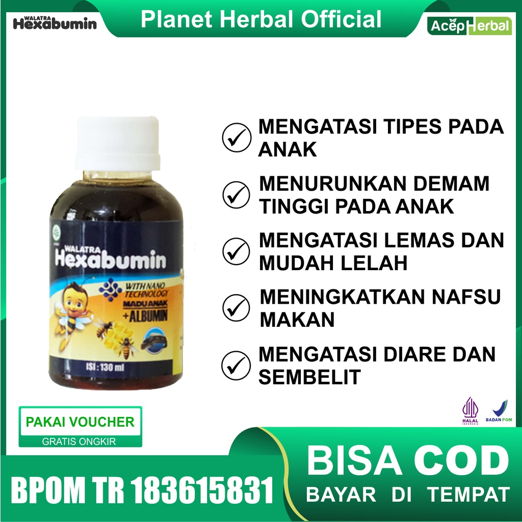 Obat Tipes Thypus Tifoid Demam Pada Anak Walatra Hexabumin Madu Plus Albumin