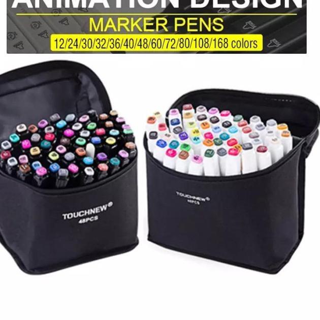 

TouchFive Marker 40 PCS / Twin Marker Sketsa Drawing /Animation Sketsa - 30 Warna