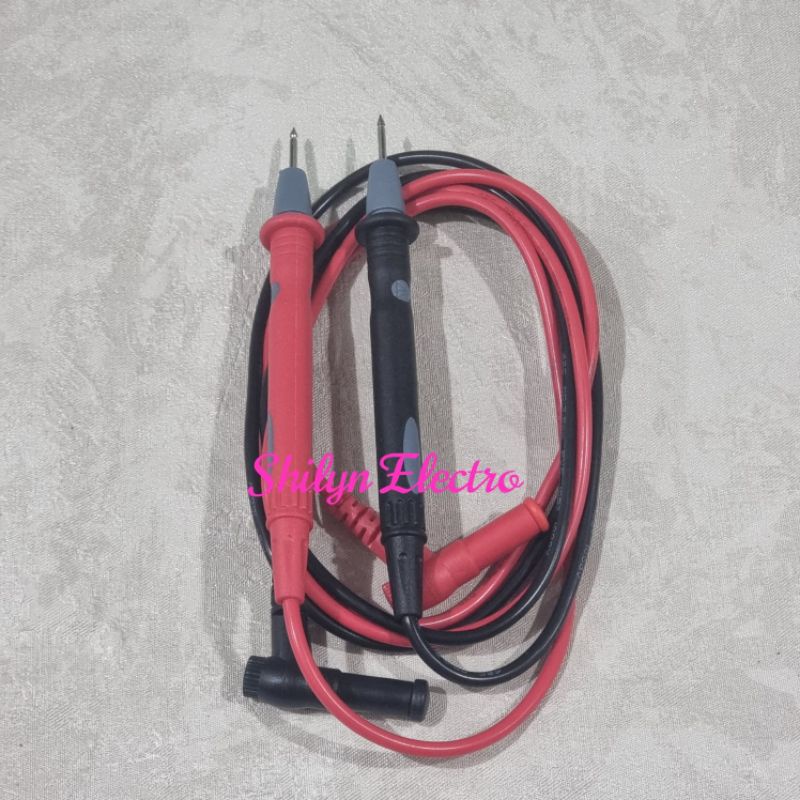 KABEL TESTER JARUM LANCIP PIN KABEL PROBE MULTITESTER AVOMETER AVO AMPER MULTI METER PREMIUM