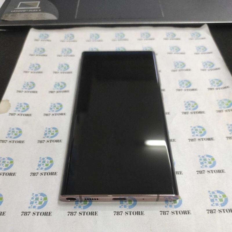 LCD FULLSET FRAME SAMSUNG NOTE 20 ULTRA N985F ROSE GOLD ORIGINAL BEKAS