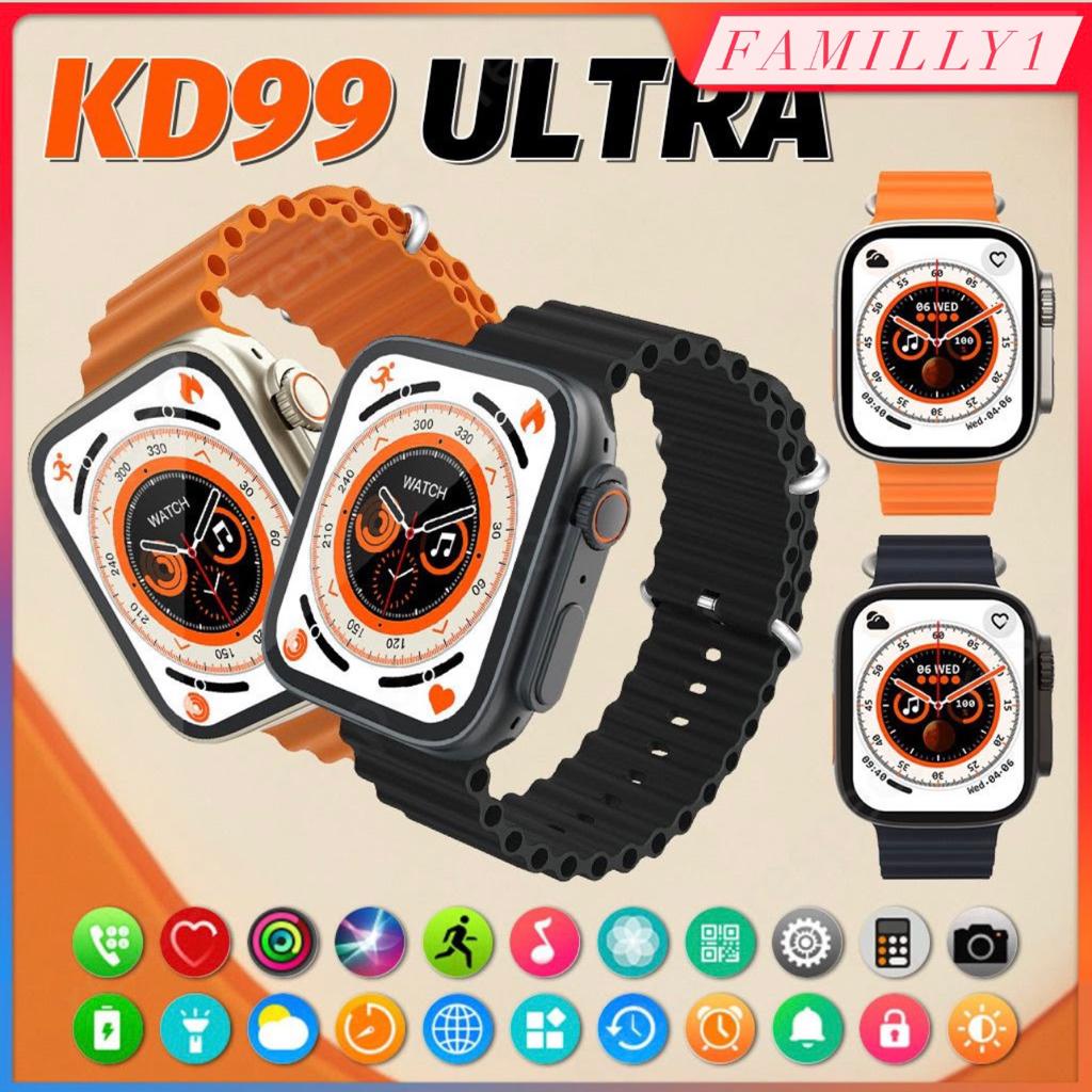 New.. Smart Watch Series 8 Ultra KD99 / Smartwatch KD99 Ultra Series 8 Include