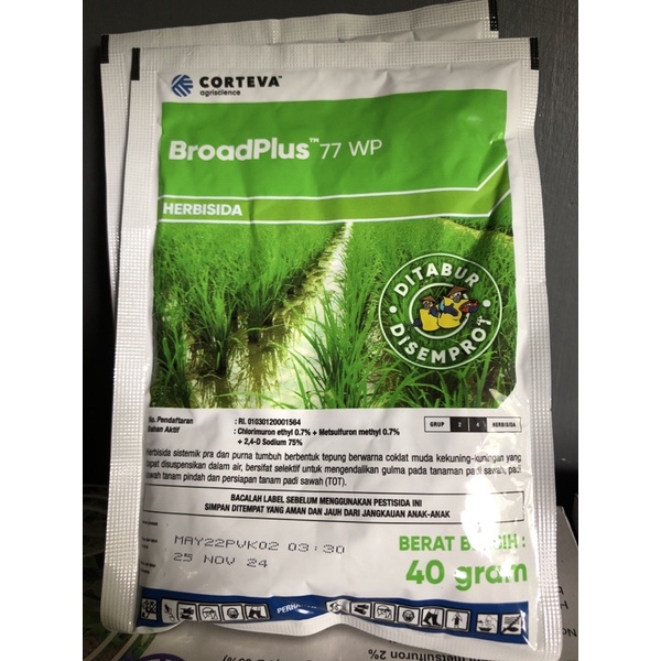 Broadplus (herbisida selektif untuk tanaman padi)