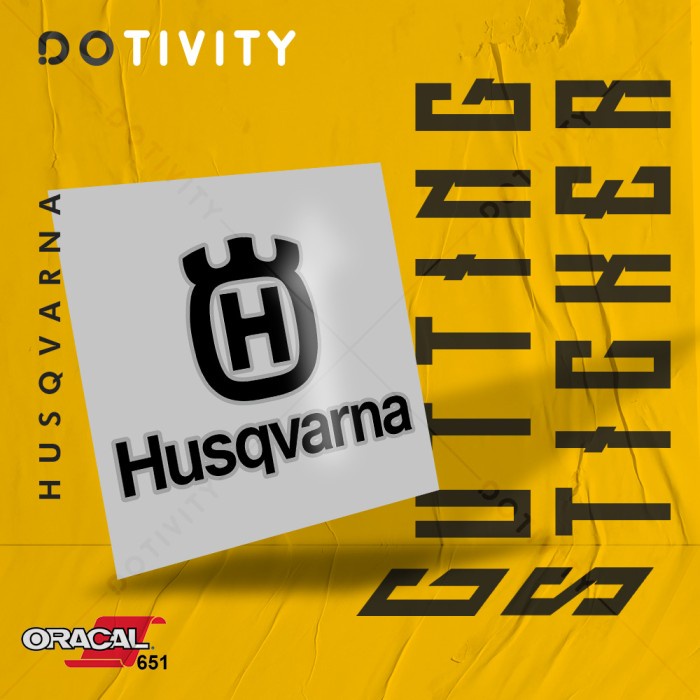 

Cutting Sticker HUSQVARNA V3