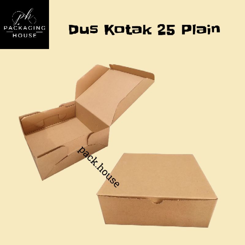 

Dus Kotak 25 x 25 x 9 Plain | Box 25 Plain | Dus Effluet