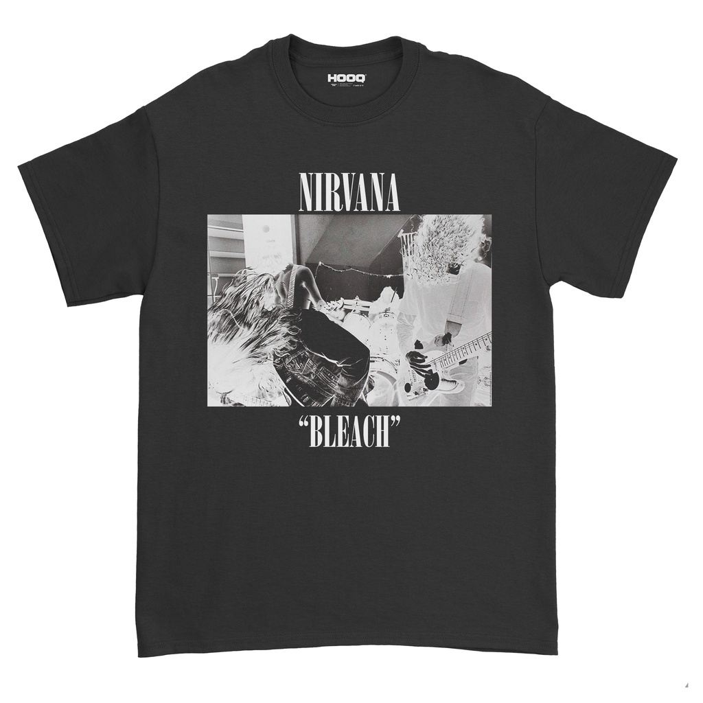 [ORI] KAOS BAND NIRVANA - BLEACH / KAOS MUSIK / UNISEX / COD / BAJU NIRVANA / T-SHIRT BAND / BAJU NI